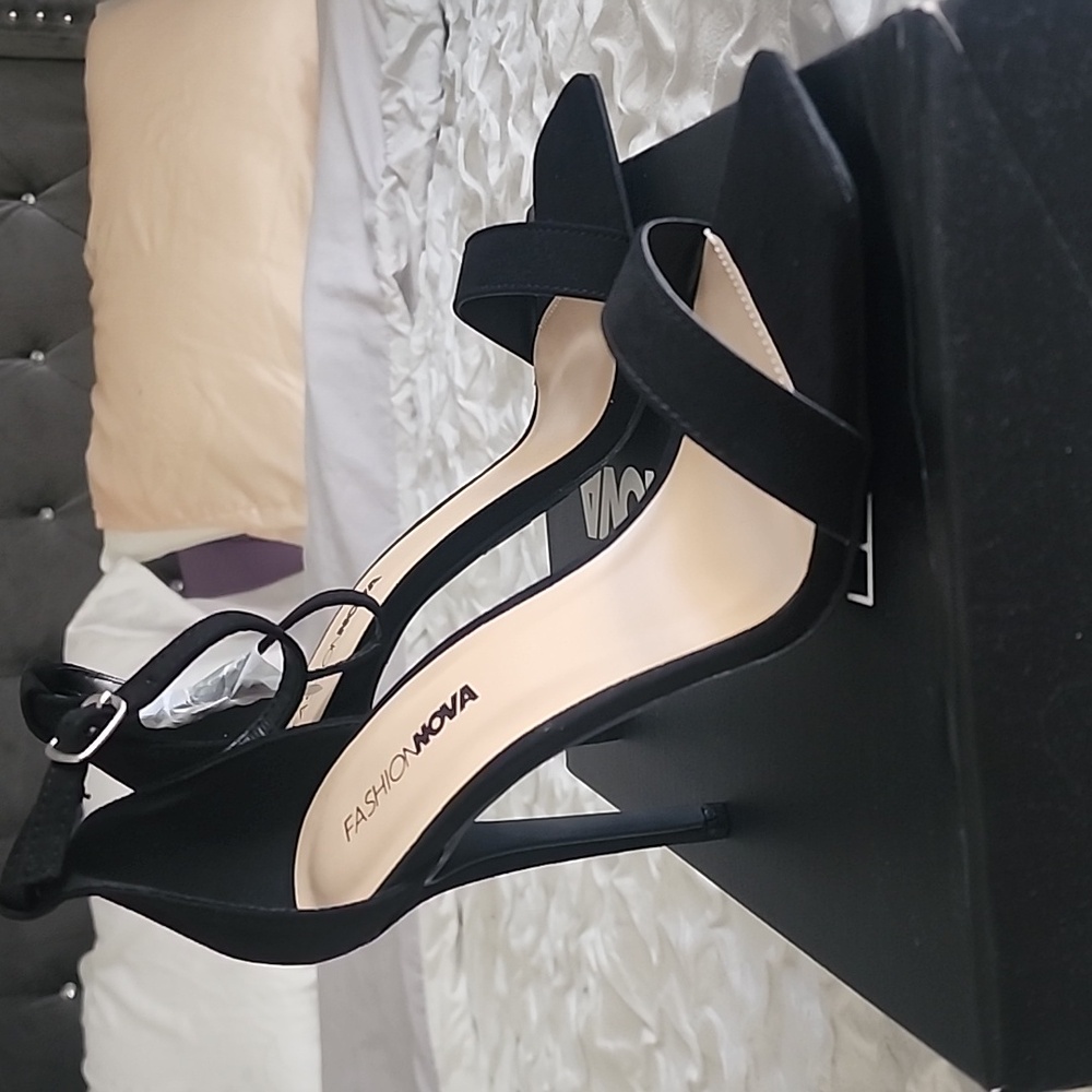 Black heels